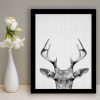 reindeer black and white photography c1f83f13 65bc 4cb4 90a9 544dd6a41b51