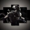 Alien 7 Film 5 Stck Leinwand Bilder Bedrucken Wandbilder Hddrucke Kunst Poster Rahmenrpsqs