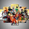 All Anime Characters 1 Anime 5 Stck Leinwand Bilder Bedrucken Wandbilder Hddrucke Kunst Poster Rahmenvqy1T