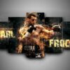 Boxing Carl Froch Sport 5 Stck Leinwand Bilder Bedrucken Wandbilder Hddrucke Kunst Poster Rahmenfu70T