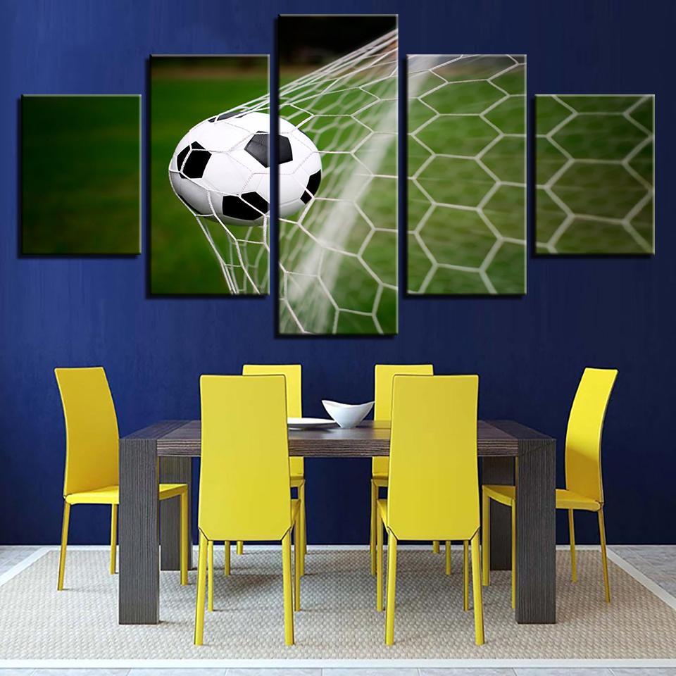 Fifa Sports Football Sport 5 Stck Leinwand Bilder Bedrucken Wandbilder Hddrucke Kunst Poster Rahmen21Rtt