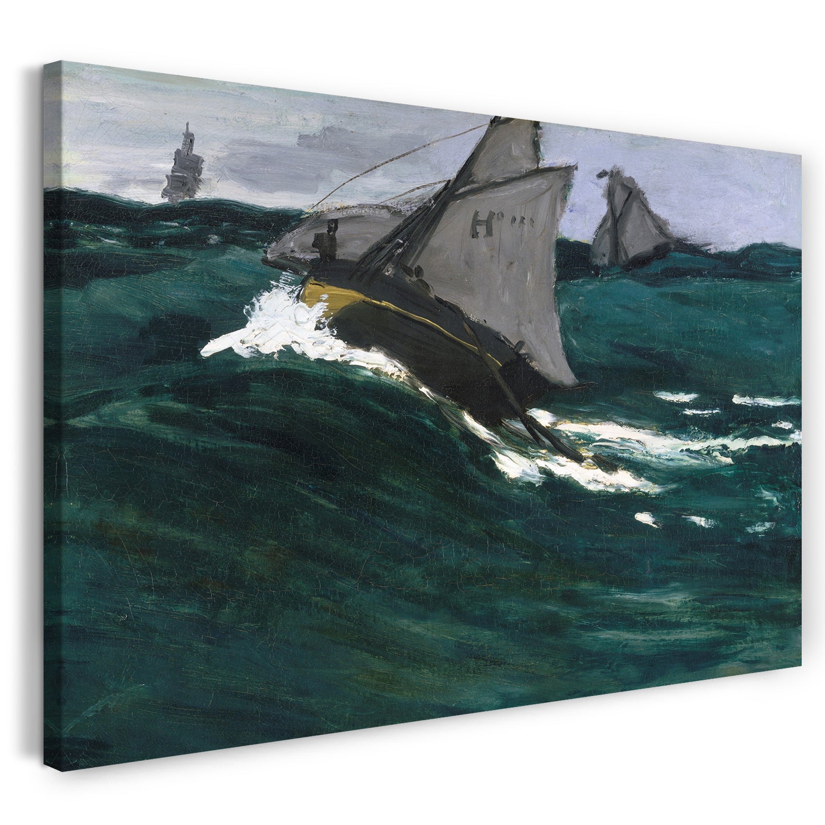 Leinwandbild Claude Monet Die Grüne Welle 1866 1867 7107