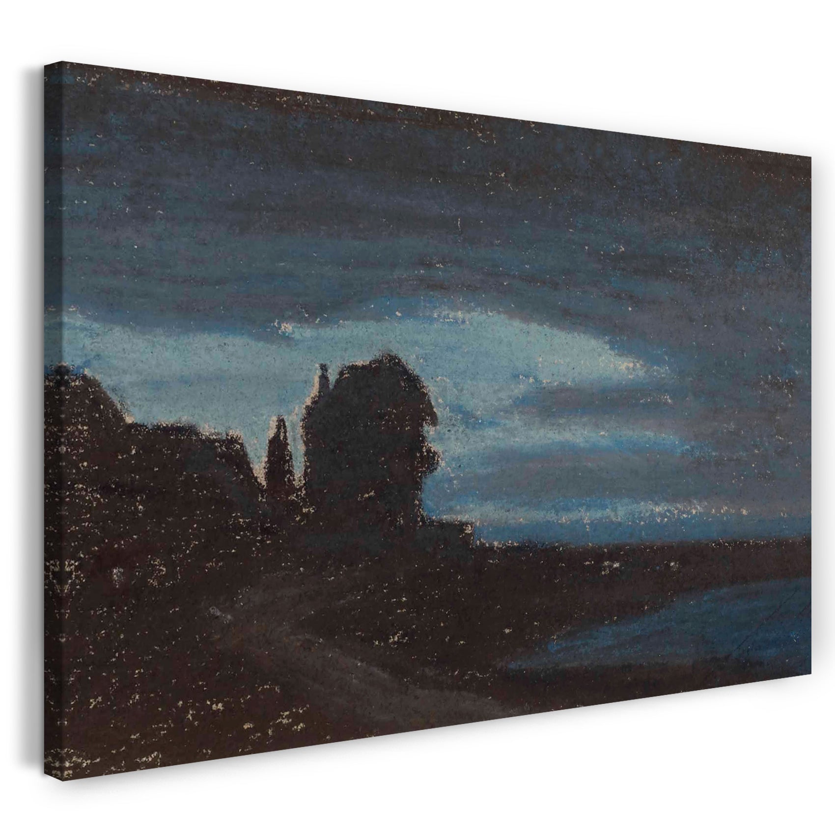 Leinwandbild Claude Monet Yport Nacht 8537