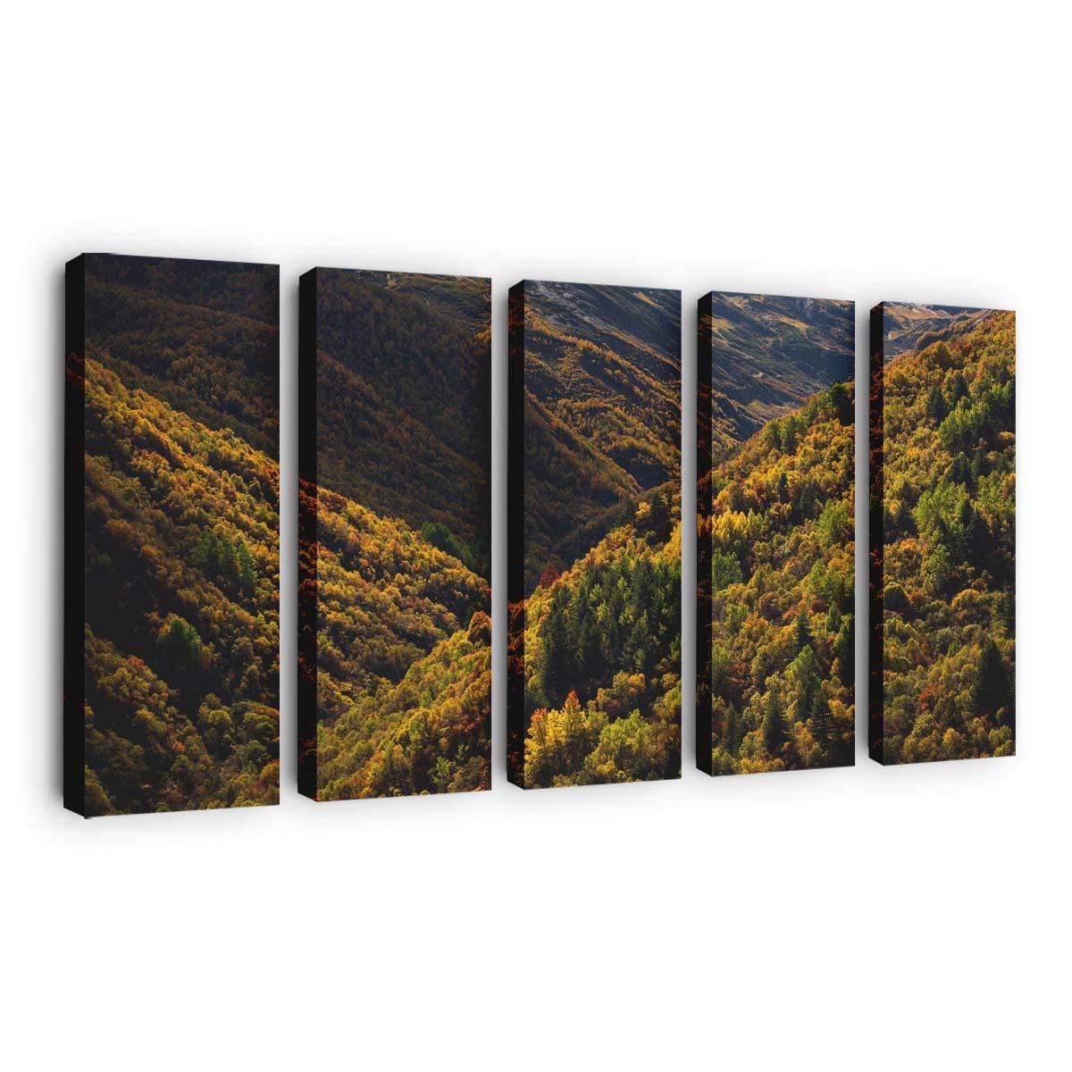 autumn colors ushguli georgia wallpaper