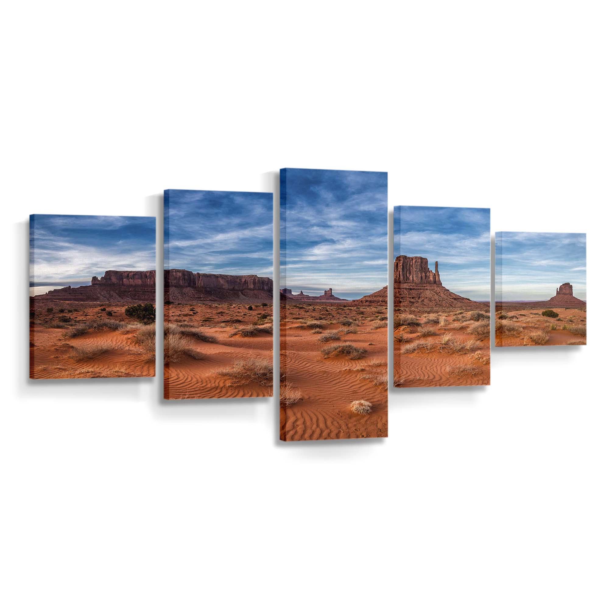 west mitten butte in monument valley navajo tribal park arizona wallpaper
