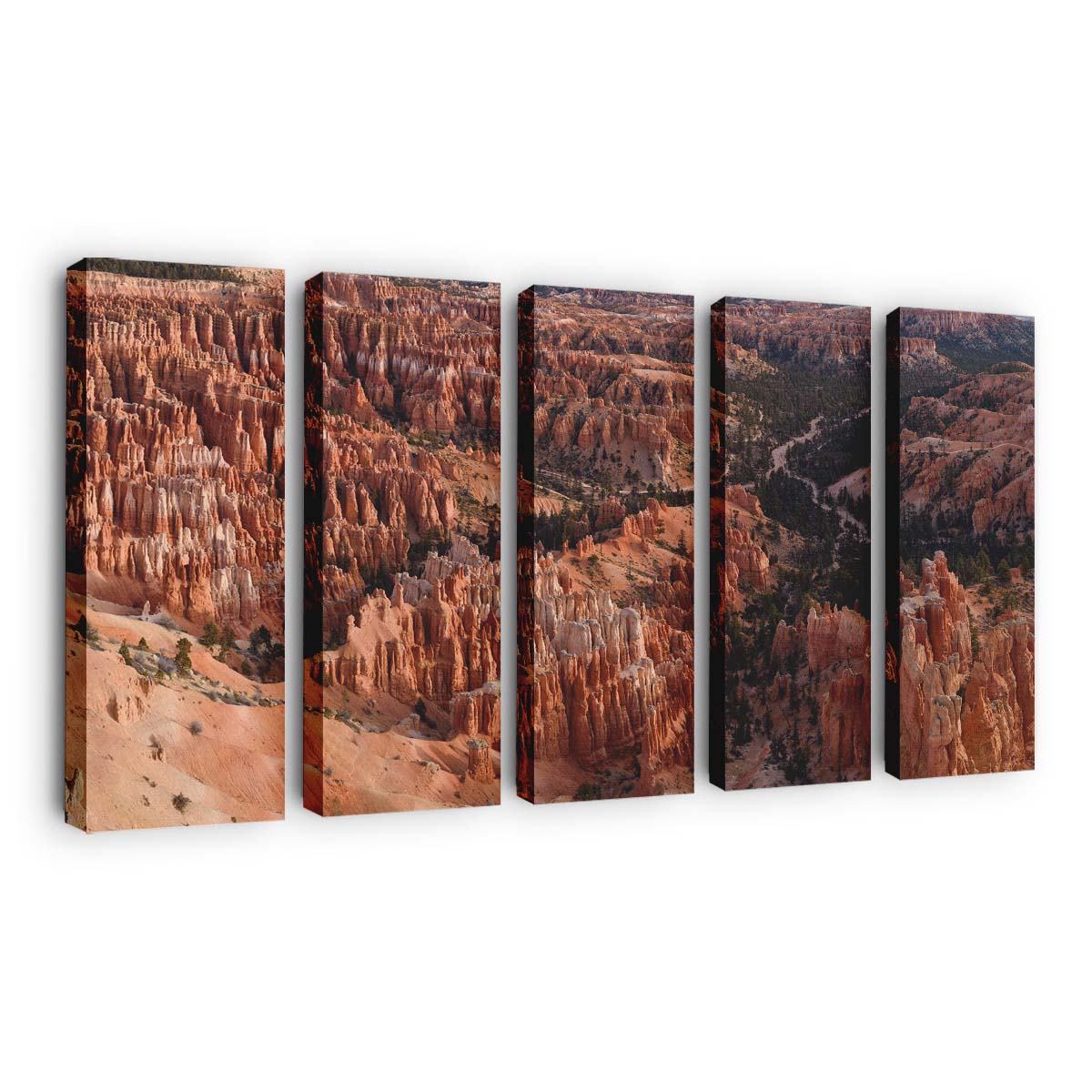panorama of inspiration point bryce canyon national park wallpaper