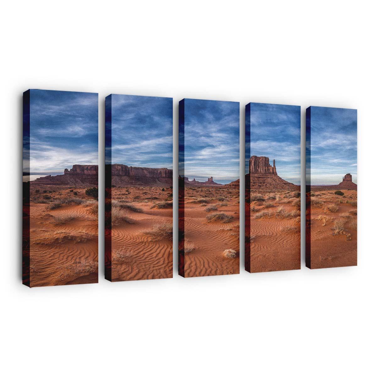 west mitten butte in monument valley navajo tribal park arizona wallpaper