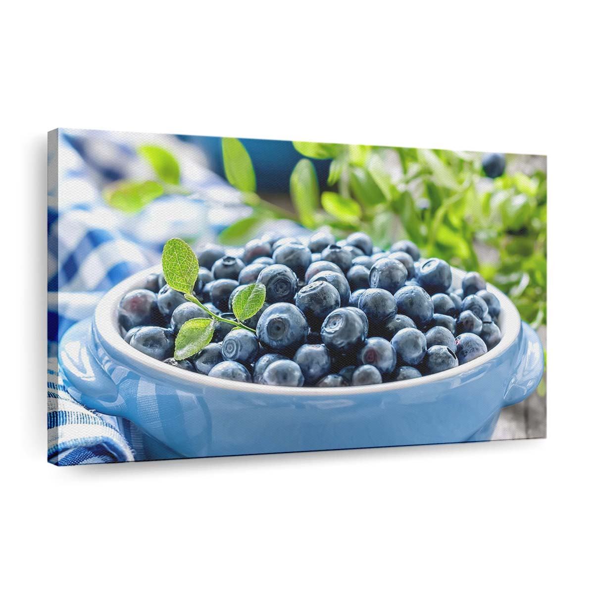 blueberries leaves wallpaper