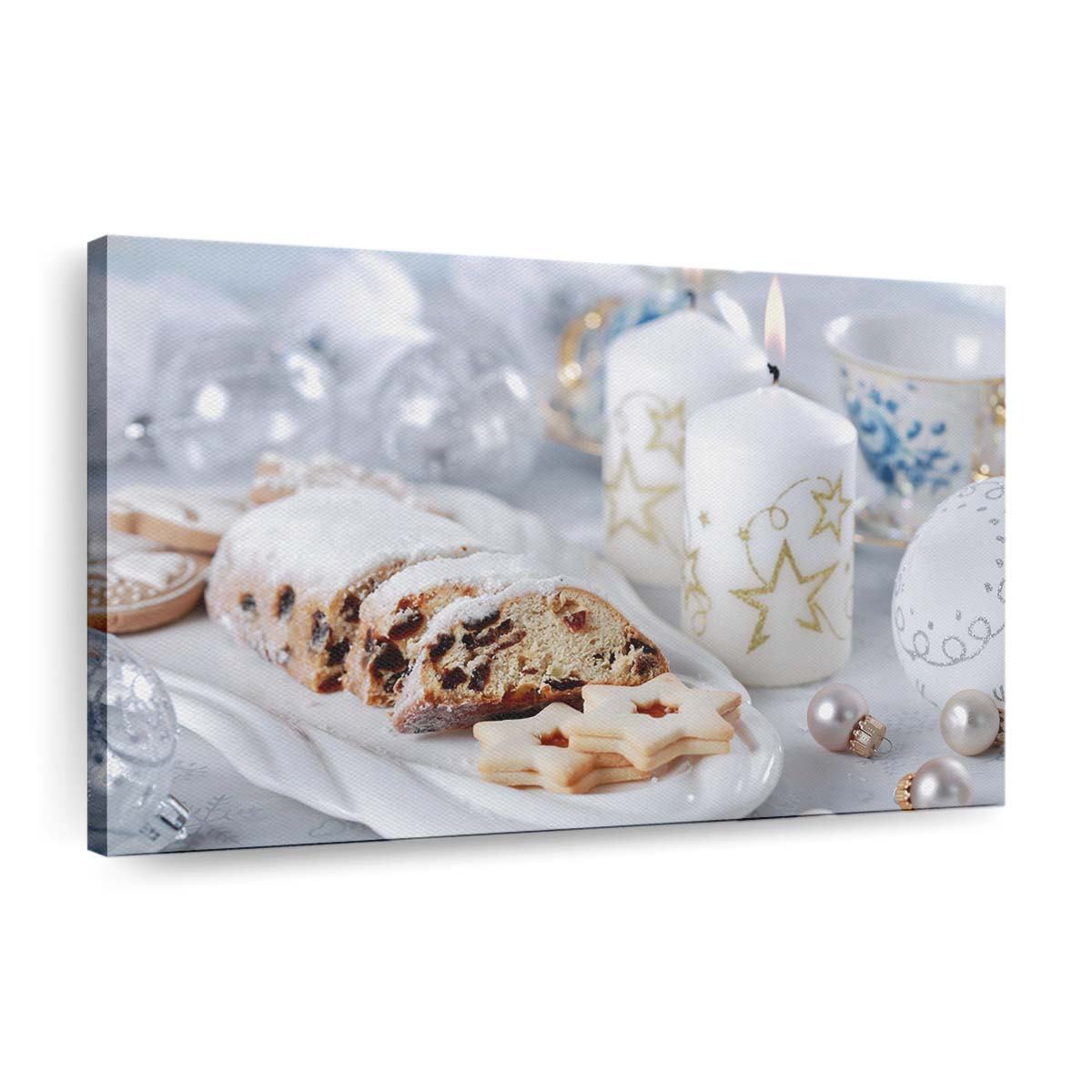 Kuchen und Kerzen Leinwandbilder – Wandbilder cake and candles wallpaper