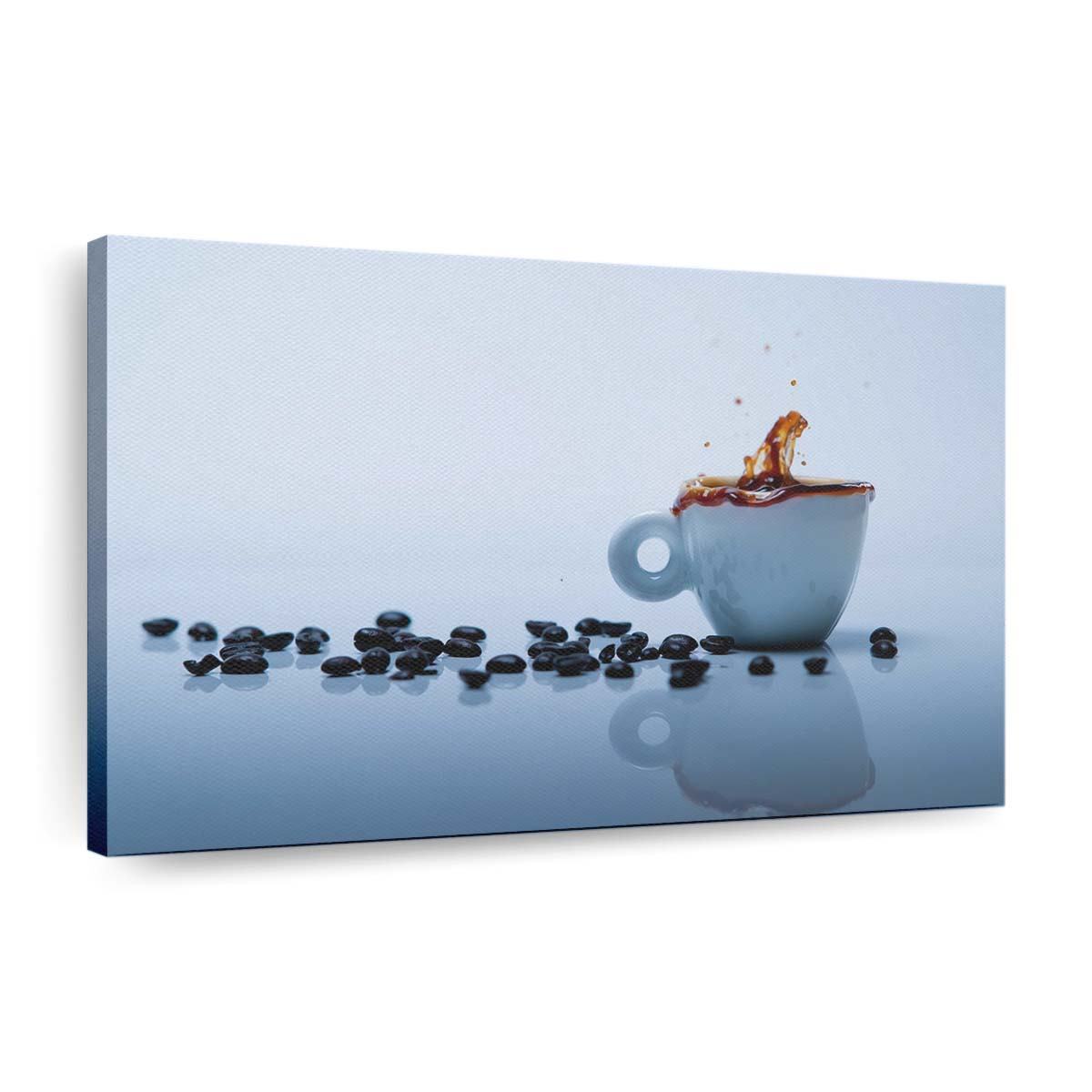 Coffee splash 2 Leinwandbilder – Wandbilder coffee splash 2 wallpaper
