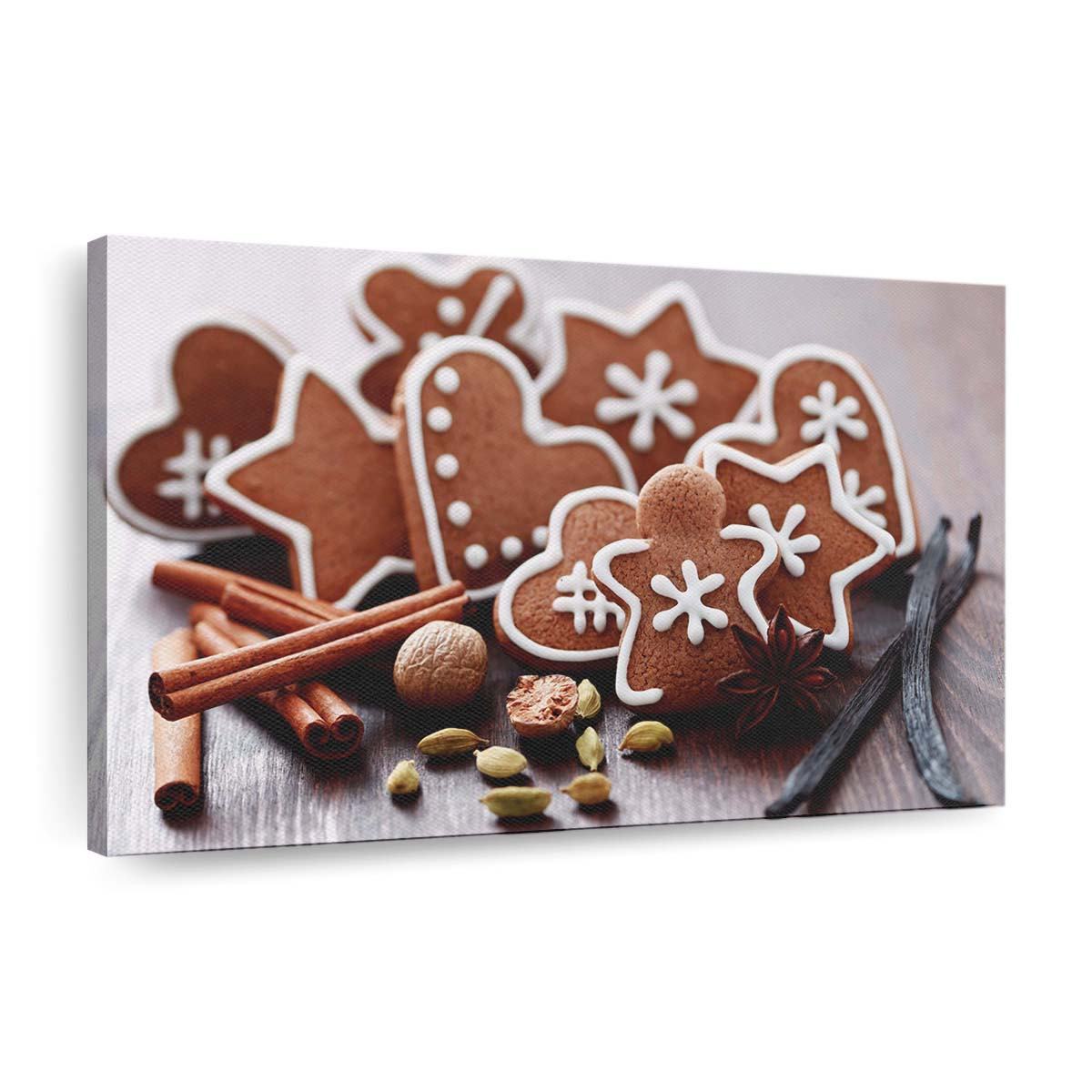 gingerbread figures wallpaper