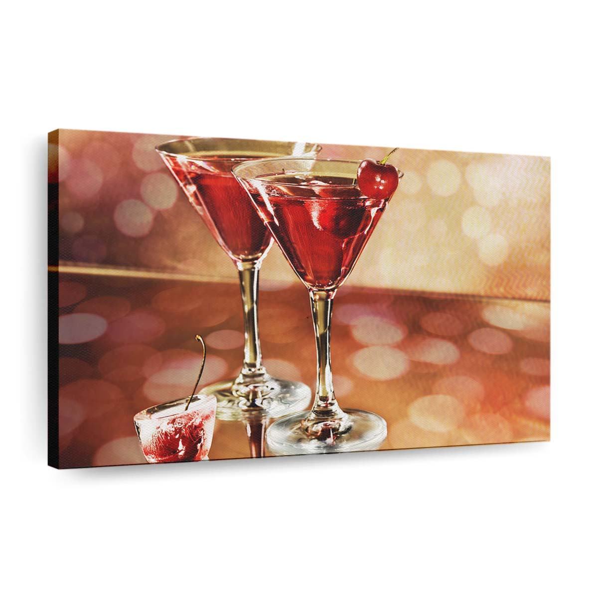 red cocktails wallpaper