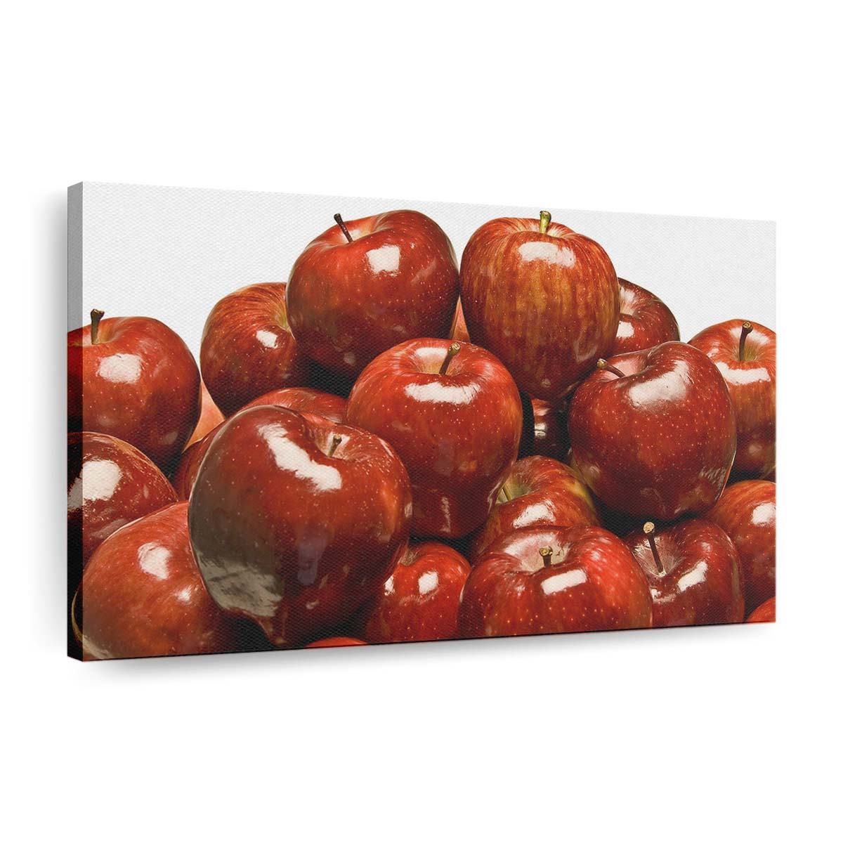 shiny red apples wallpaper