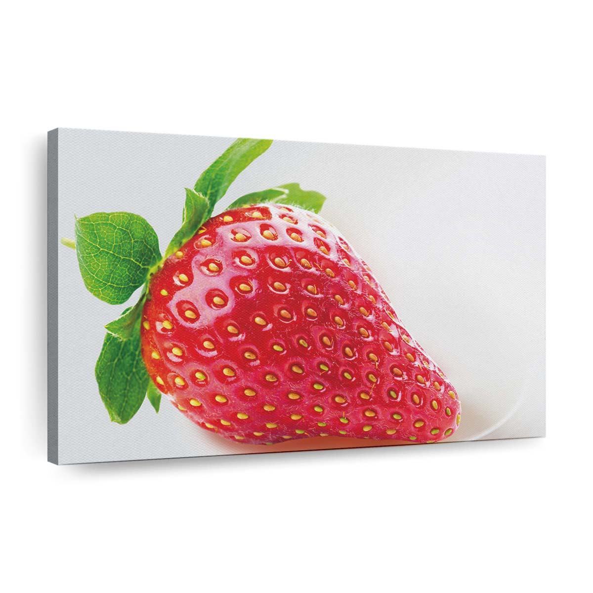 Erdbeere 2 Leinwandbilder – Wandbilder strawberry 2 wallpaper