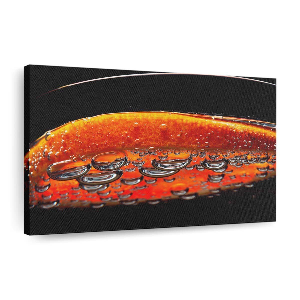 with a twist of orange wallpaper