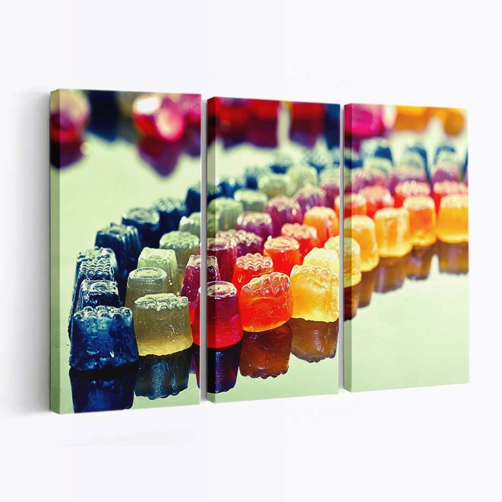 colorful jellies wallpaper