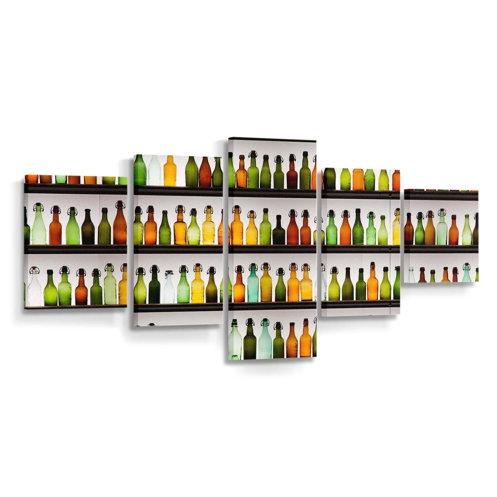 colorful bottles wallpaper