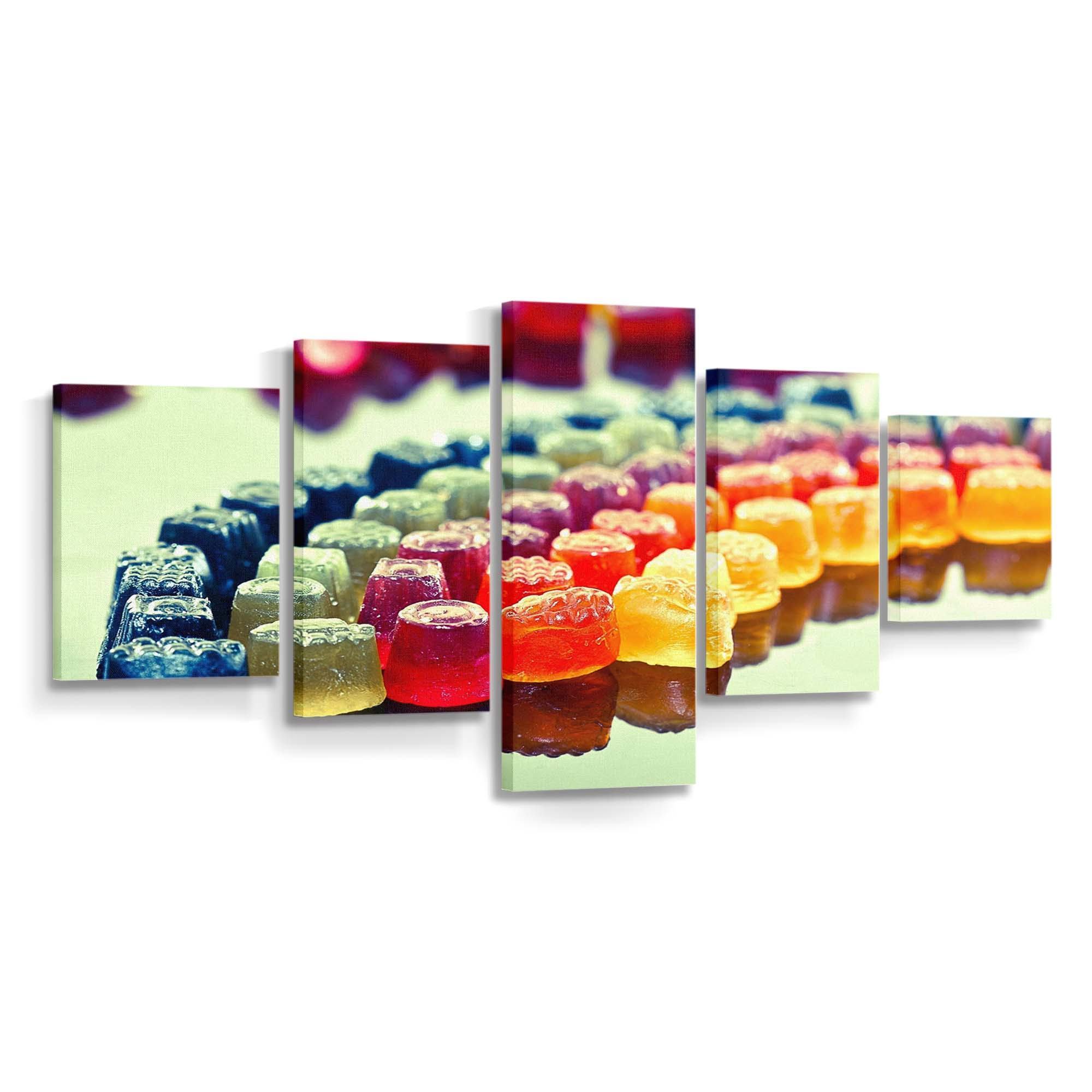 colorful jellies wallpaper