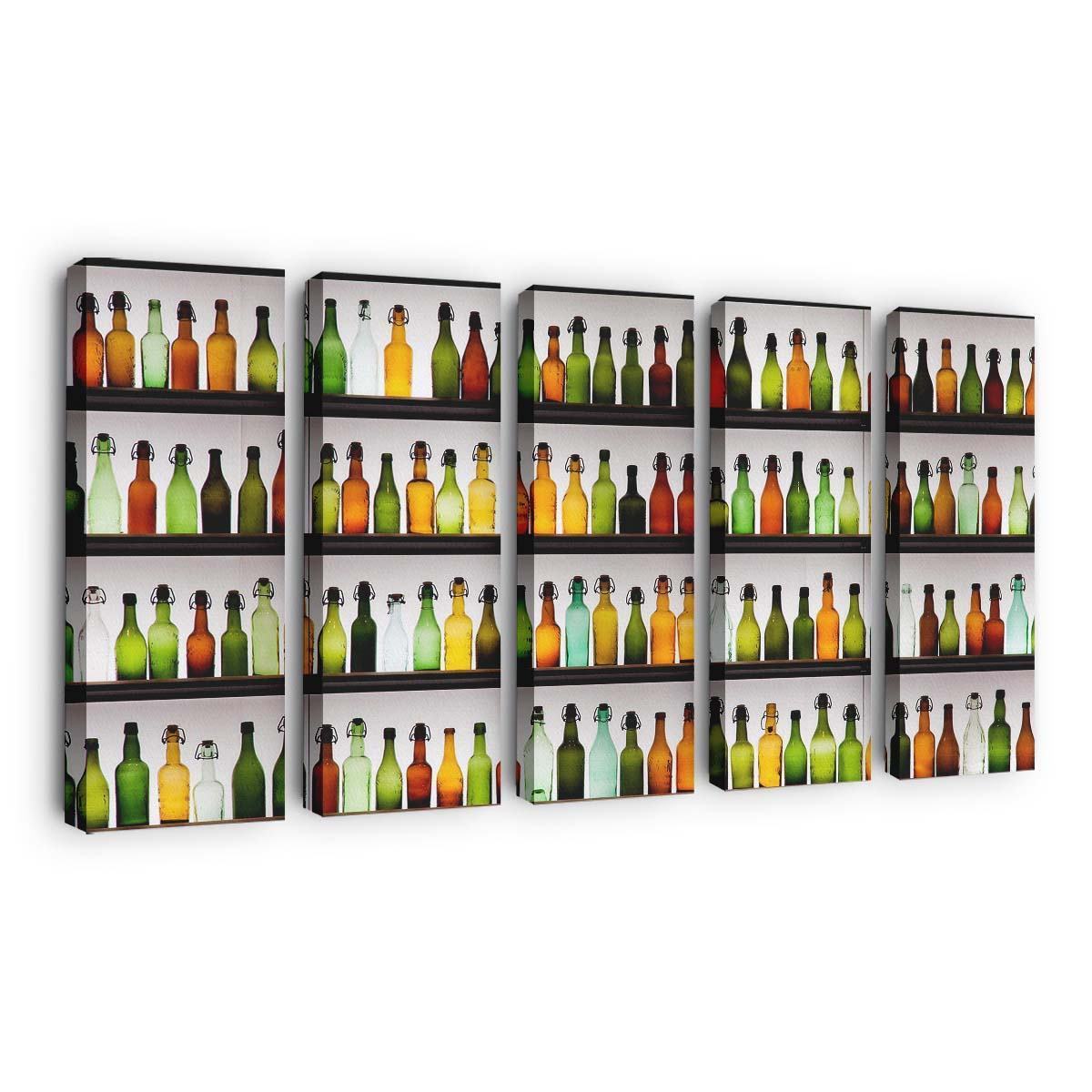 colorful bottles wallpaper