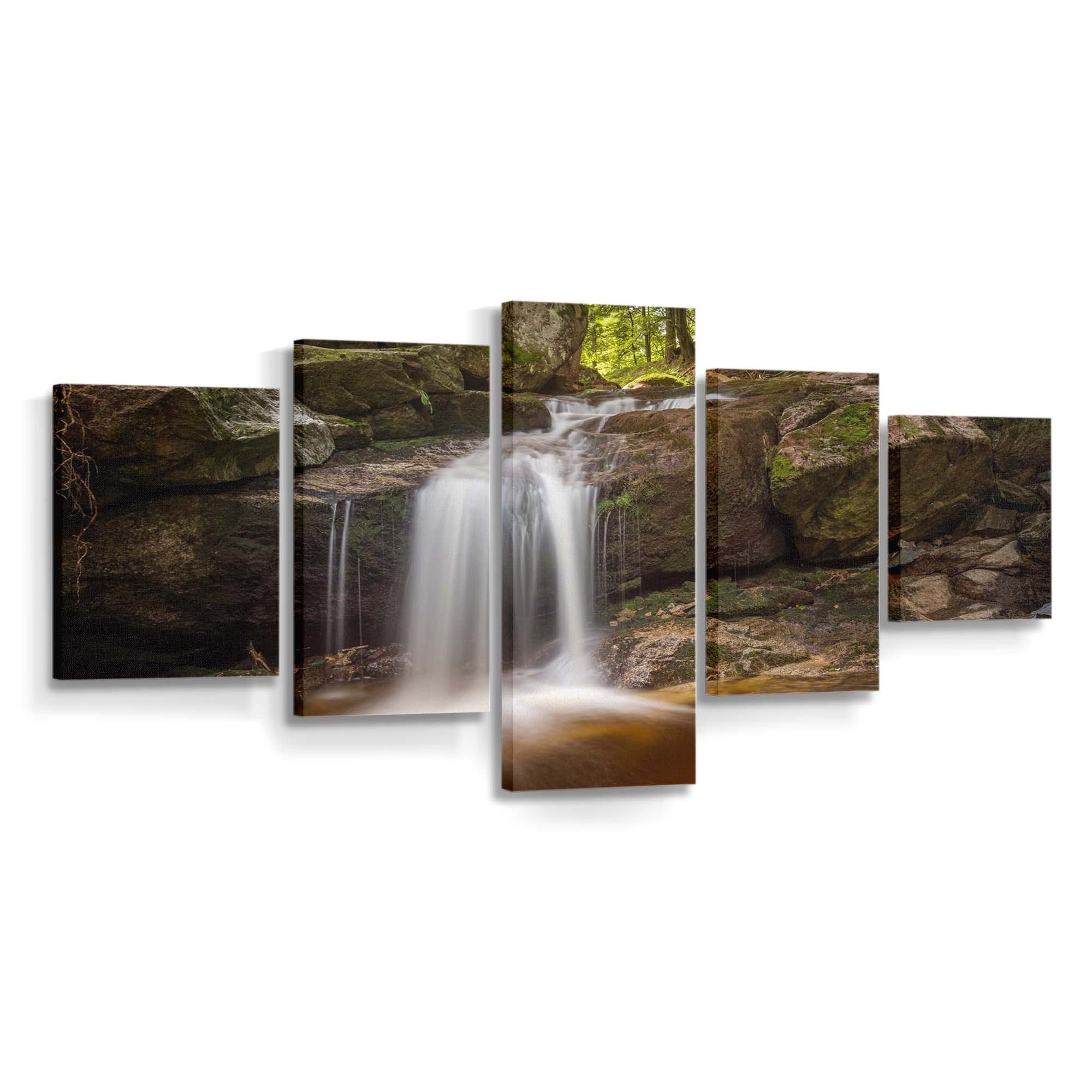 ilse waterfall harz national park saxony anhalt germany wallpaper