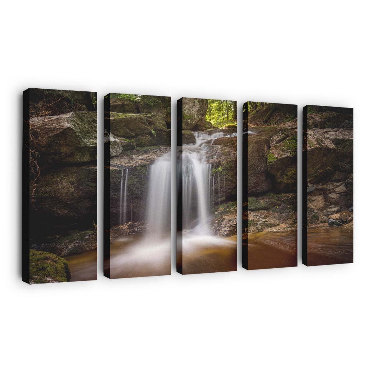 ilse waterfall harz national park saxony anhalt germany wallpaper