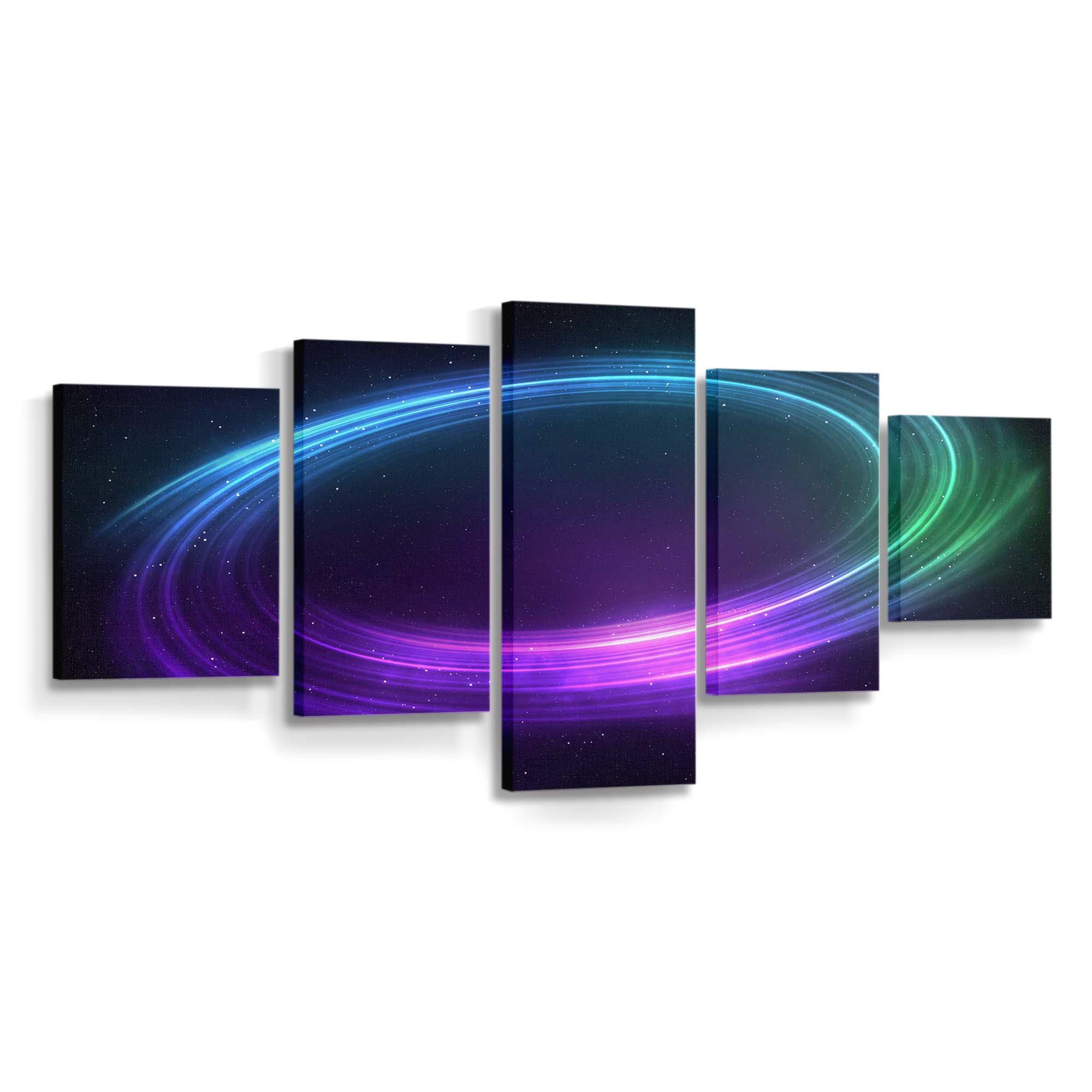 colorful space vortex background wallpaper