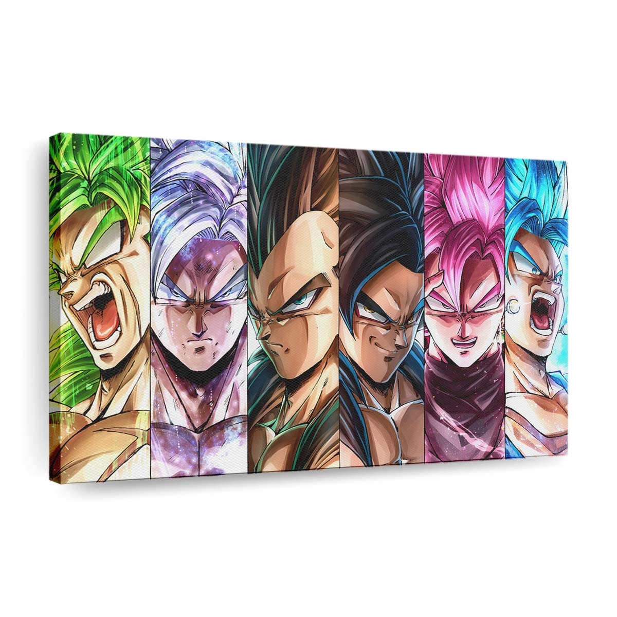 legendary warriors of dragon ball vegito goku black vegeta gogeta ultra instinct and broly g0