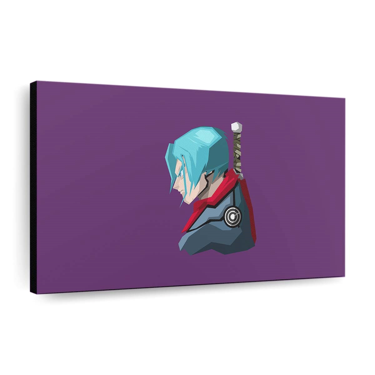 trunks dragon ball super minimalism 4k p8