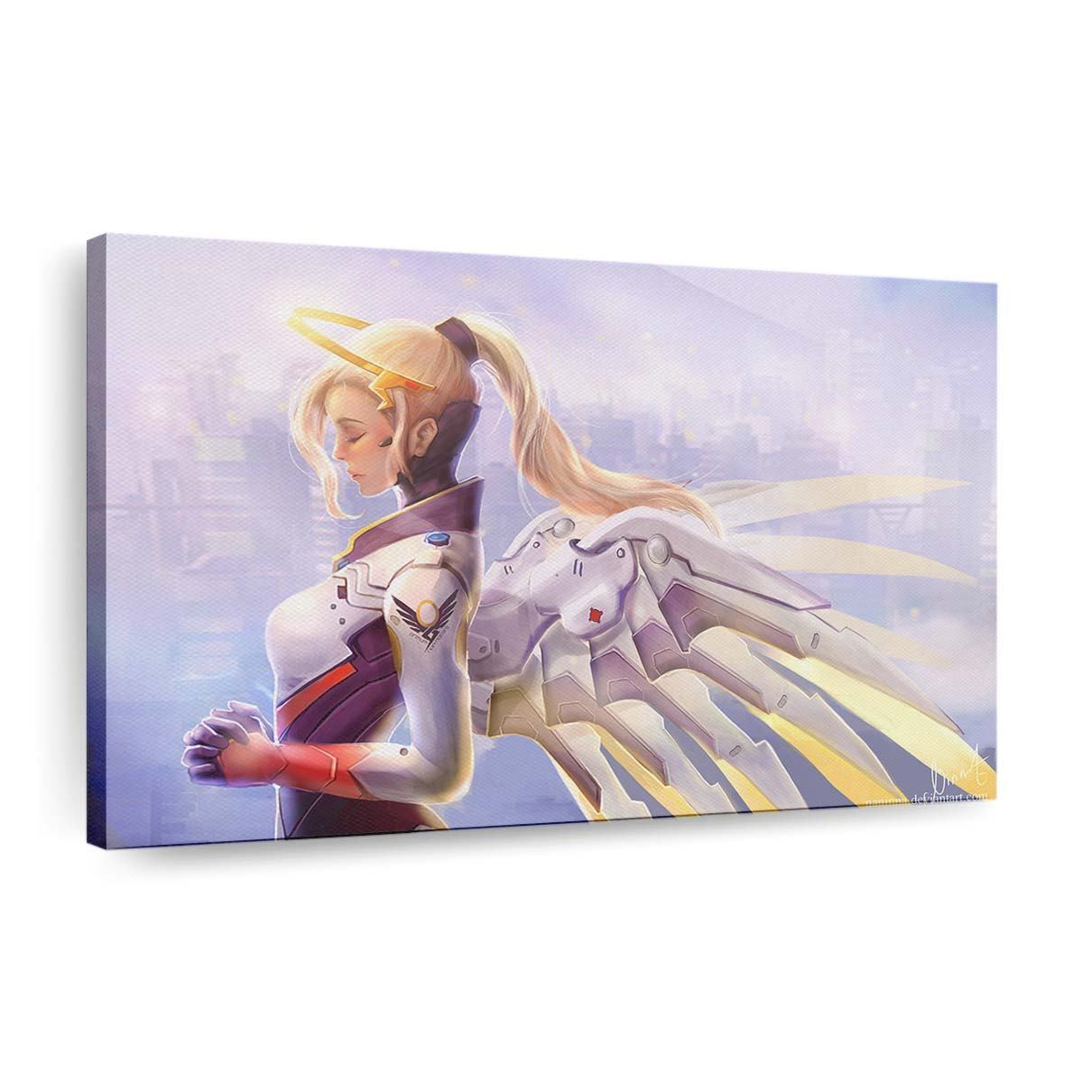 mercy overwatch artwork 5k fv