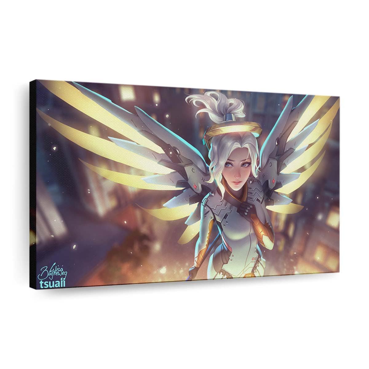 mercy overwatch artwork to