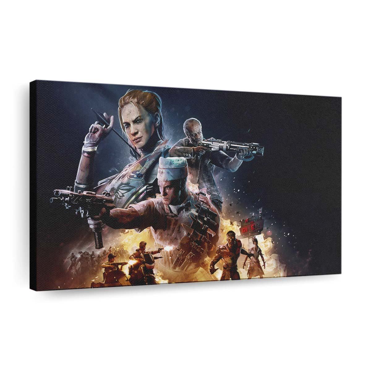 call of duty zombies poster 2b