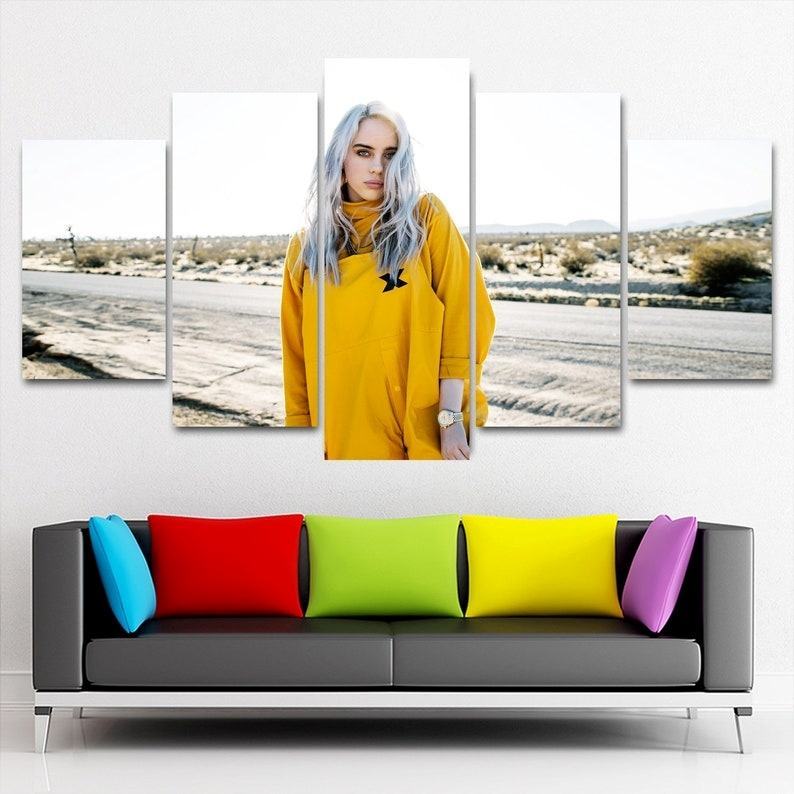 billie eilish leinwandbilder kunstdrucke rahmen trungten dankc