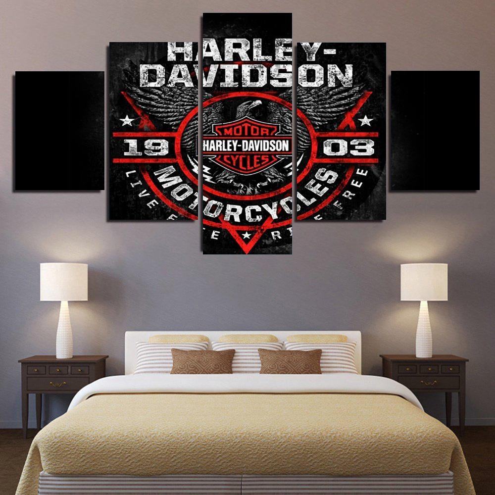 harley davidson leinwandbilder kunstdrucke rahmen trungten 2f5s0