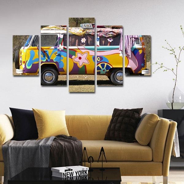 hippie van leinwandbilder kunstdrucke rahmen