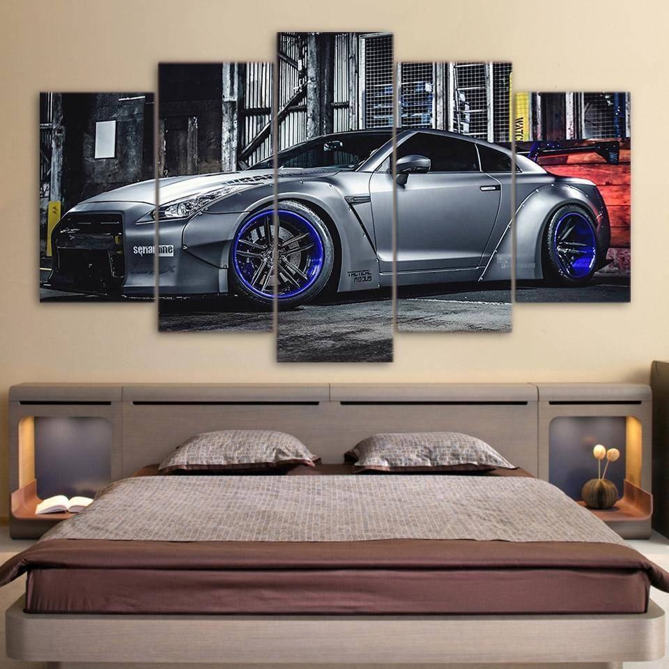 liberty walk nissan gt r r35 leinwandbilder kunstdrucke rahmen