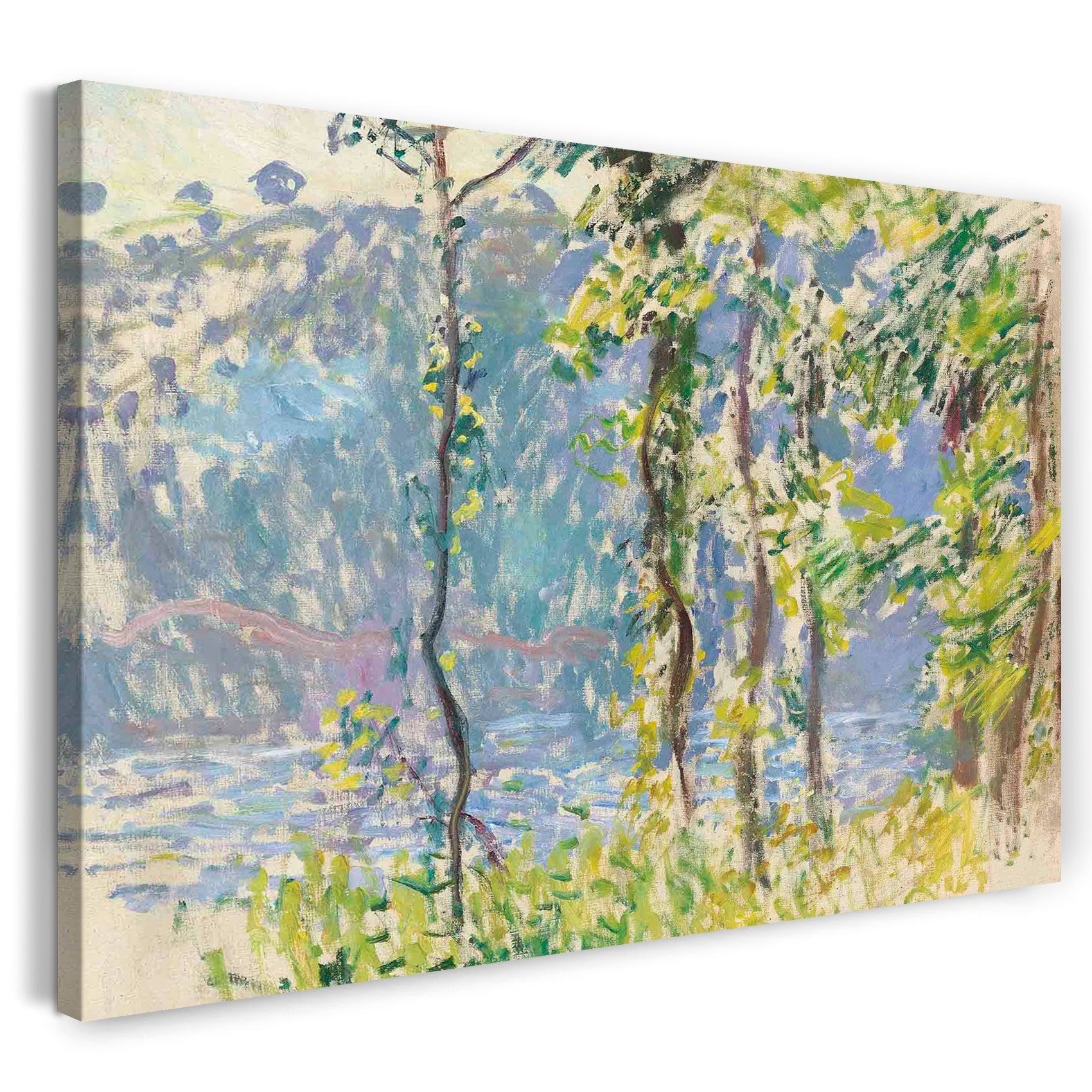 leinwandbild claude monet landschaft in villez