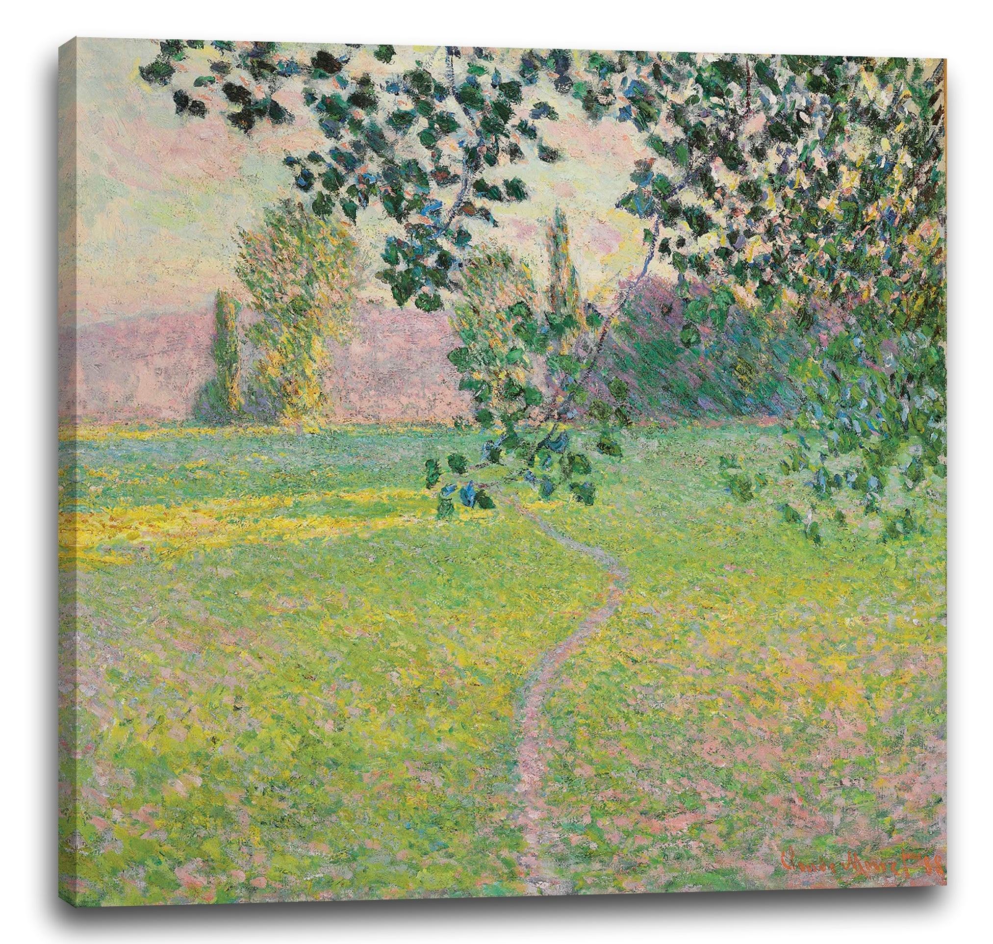 leinwandbild claude monet morgen landschaft