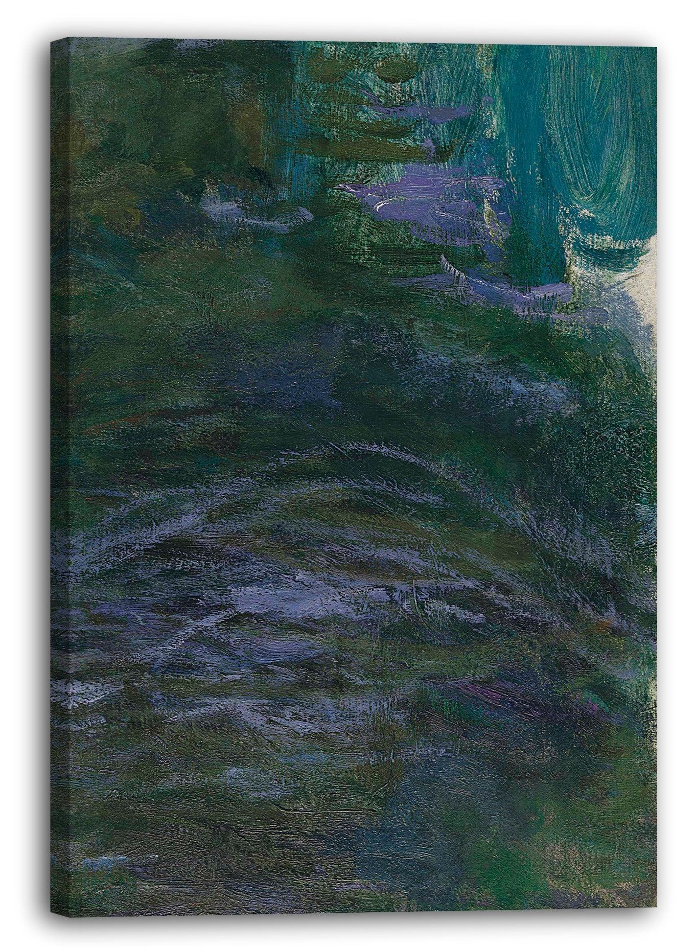 leinwandbild claude monet nymphas fragment trungten 87rro