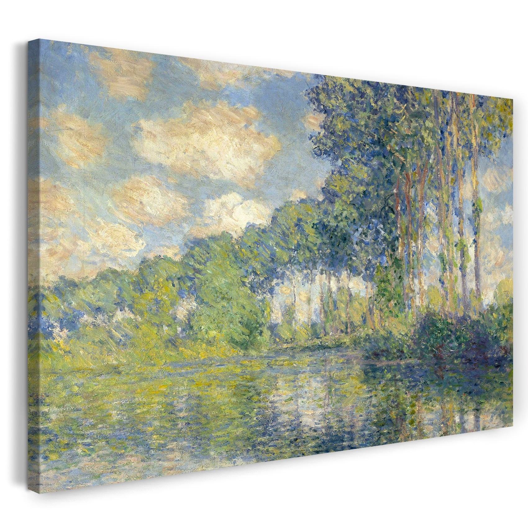 leinwandbild claude monet pappeln an der epte i