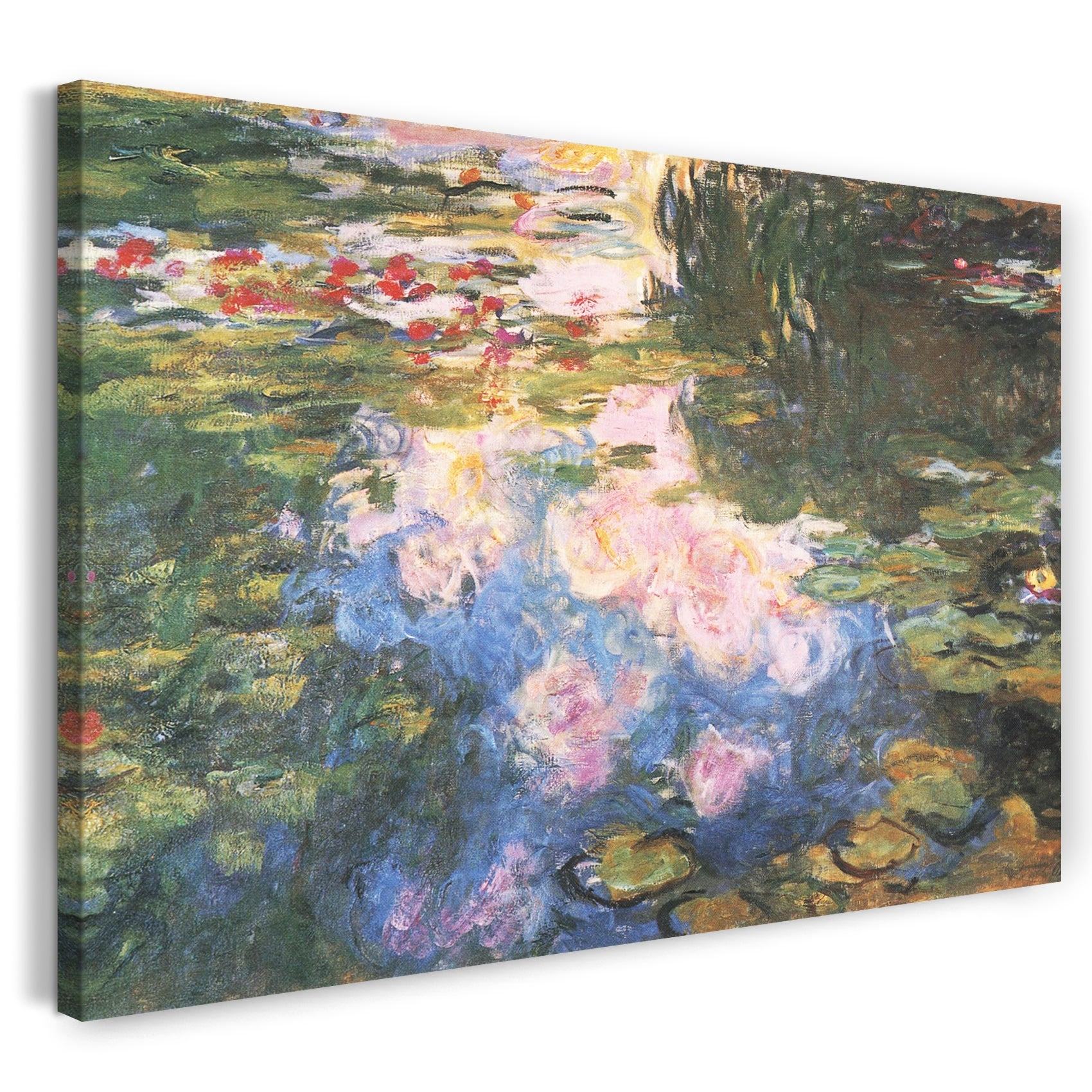 leinwandbild claude monet seerosenteich