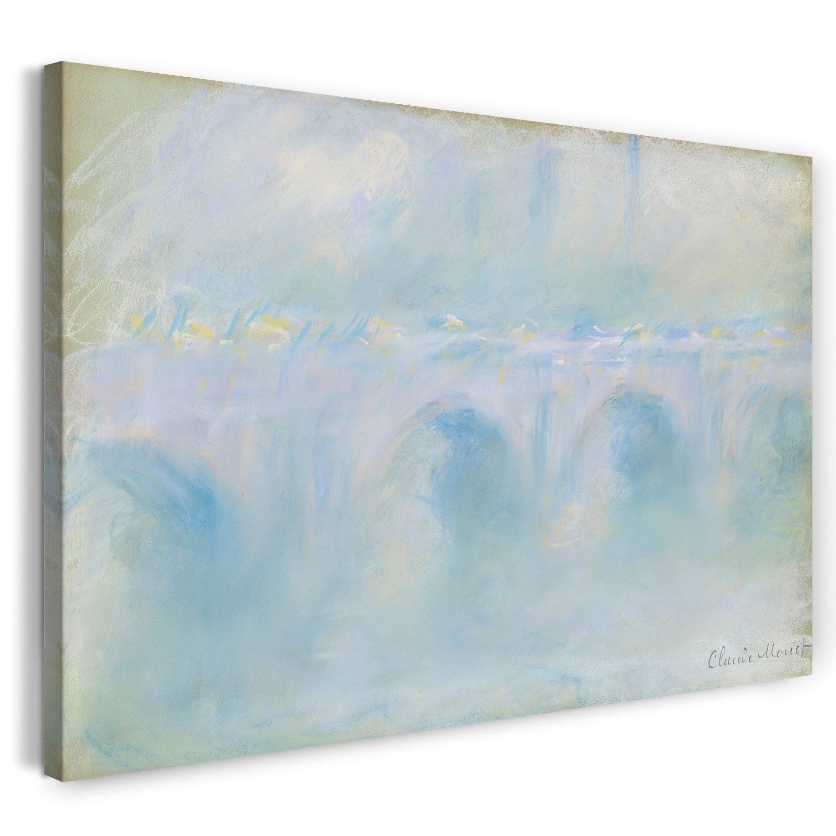 leinwandbild claude monet waterloo brcke london 1901