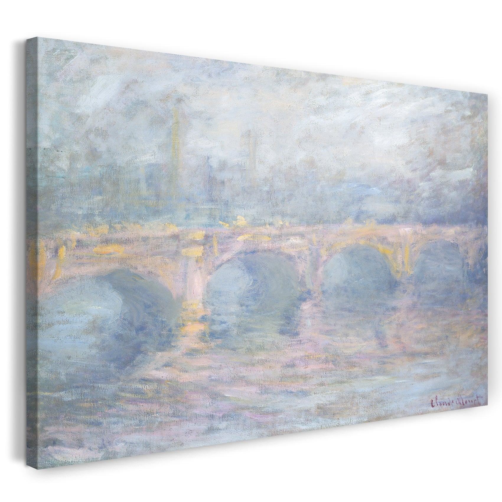 leinwandbild claude monet waterloo brcke london bei sonnenaufgang 1904