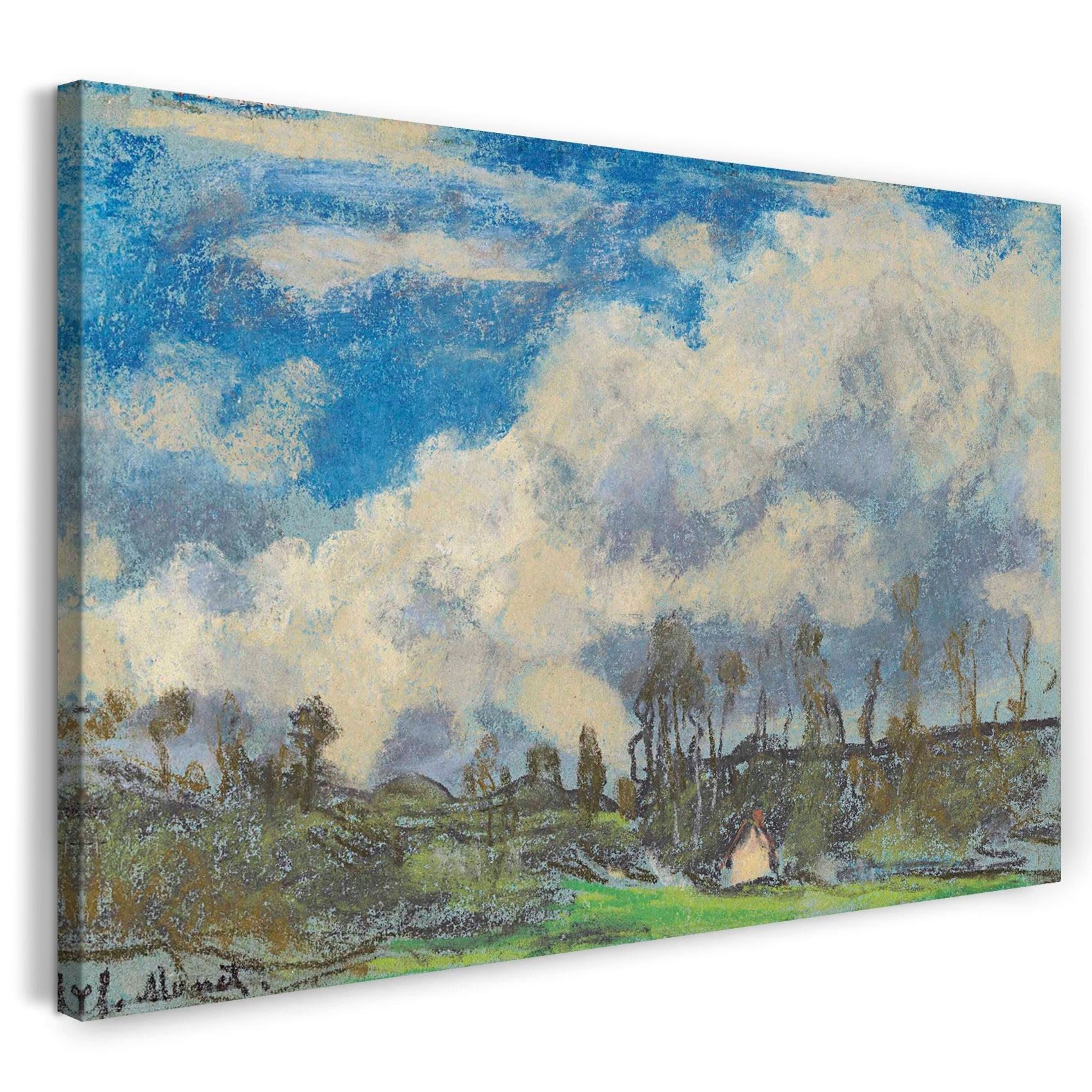 leinwandbild claude monet wolken