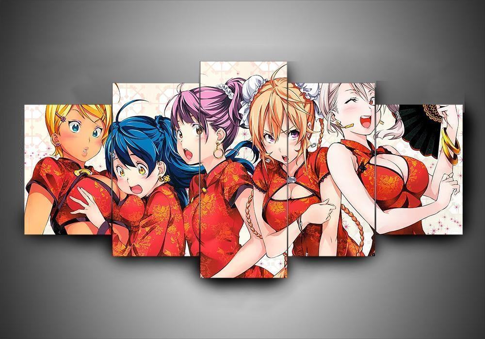 shokugeki no soma 1 anime leinwandbilder kunstdrucke rahmen