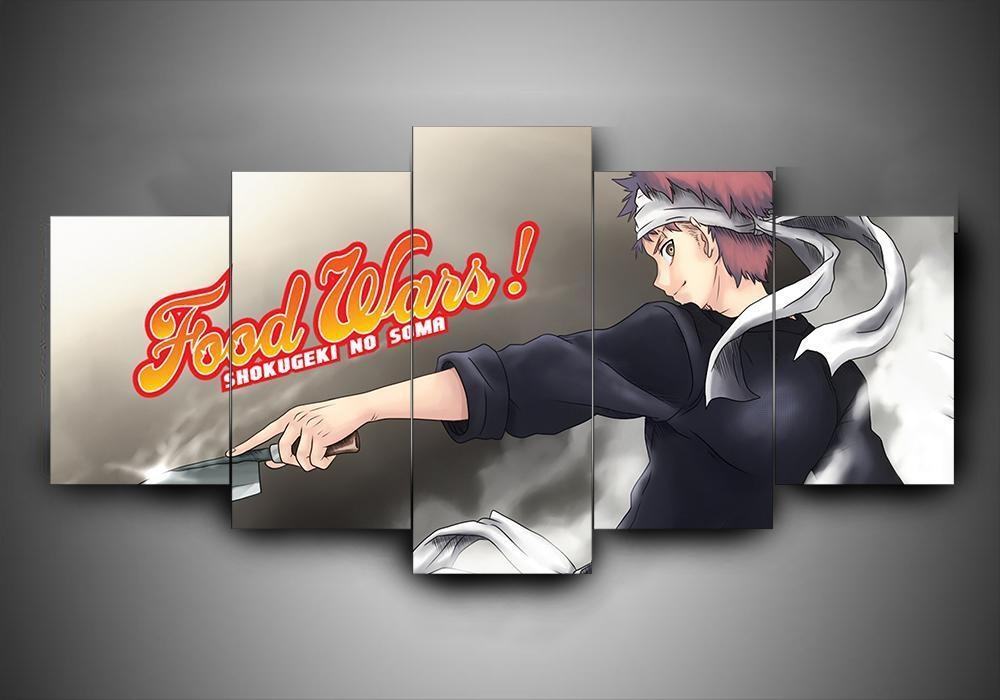 shokugeki no soma anime leinwandbilder kunstdrucke rahmen