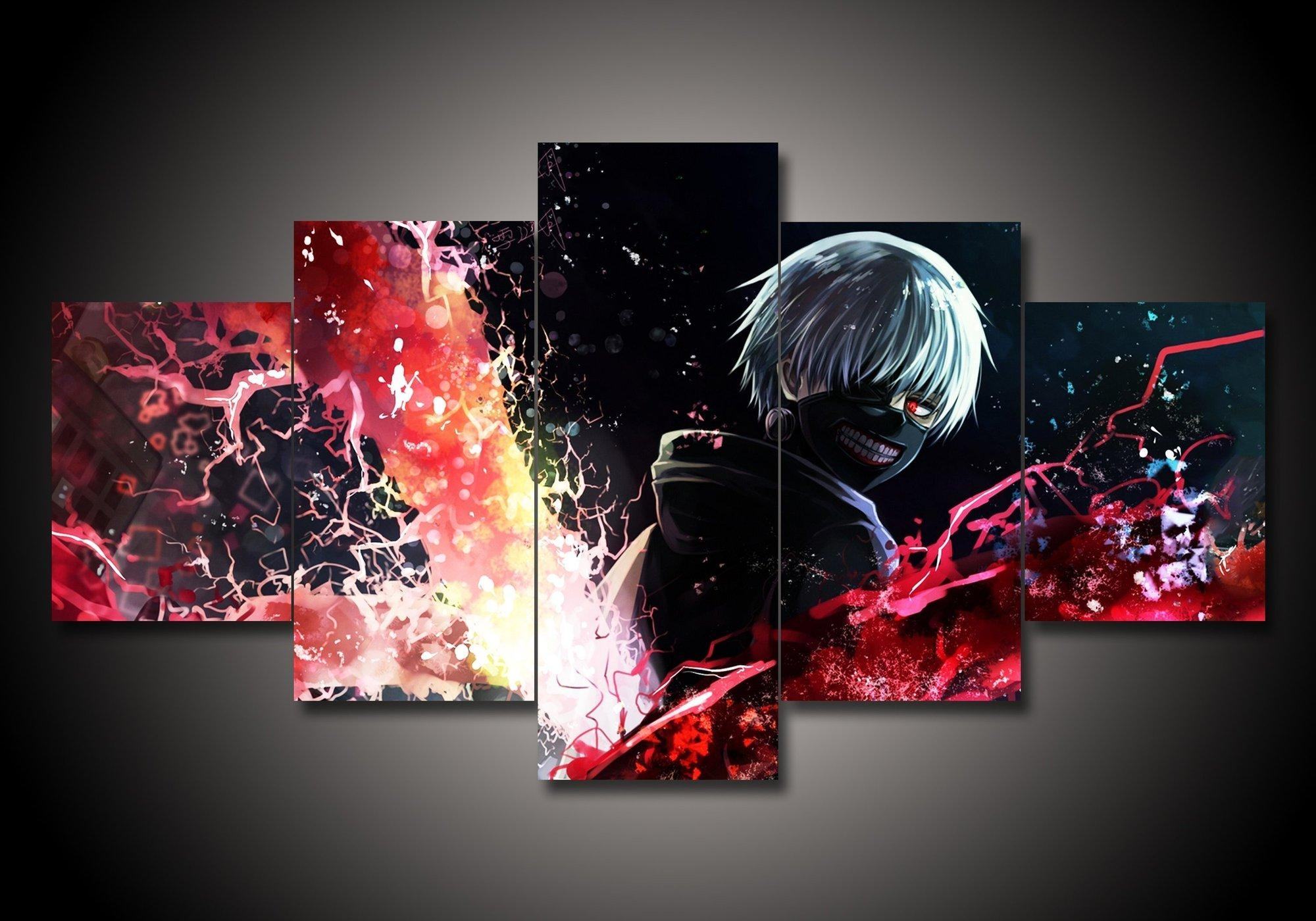 tokyo ghoul anime leinwandbilder kunstdrucke rahmen