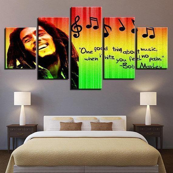 bob marley music leinwandbilder kunstdrucke rahmen