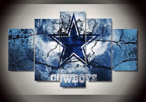 dallas cowboys 4 sport leinwandbilder kunstdrucke rahmen