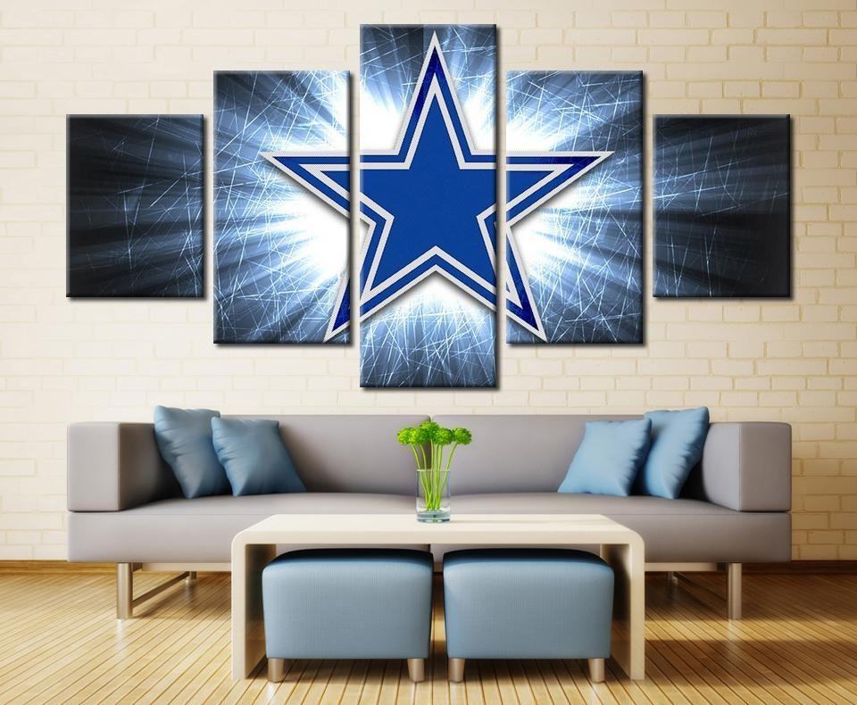 dallas cowboys 5 sport leinwandbilder kunstdrucke rahmen