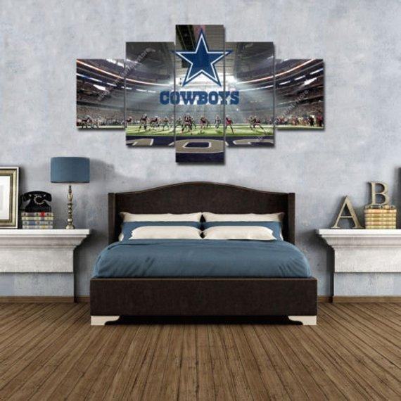 dallas cowboys logo stadium sport leinwandbilder kunstdrucke rahmen